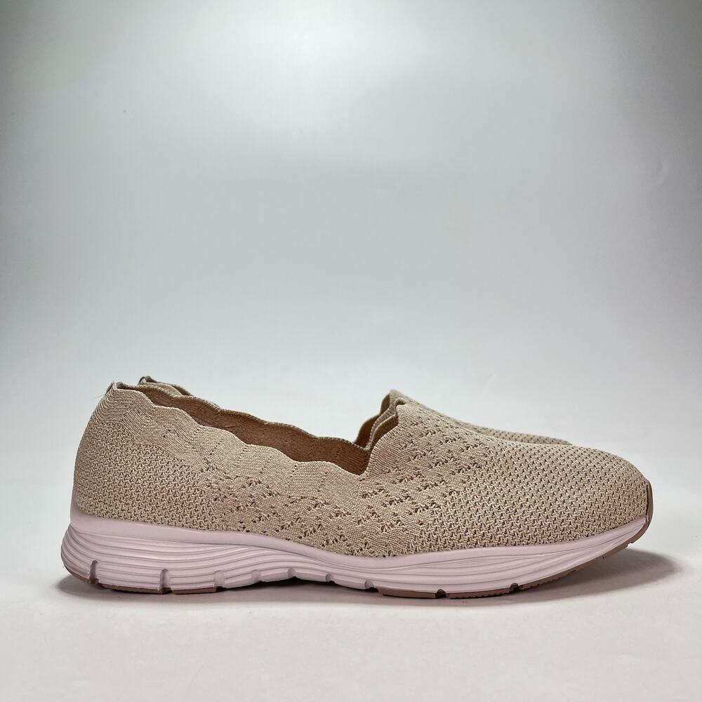 Skechers Seager Stat Natural Lightweight Casual Shoes 49481W Women's Size 10